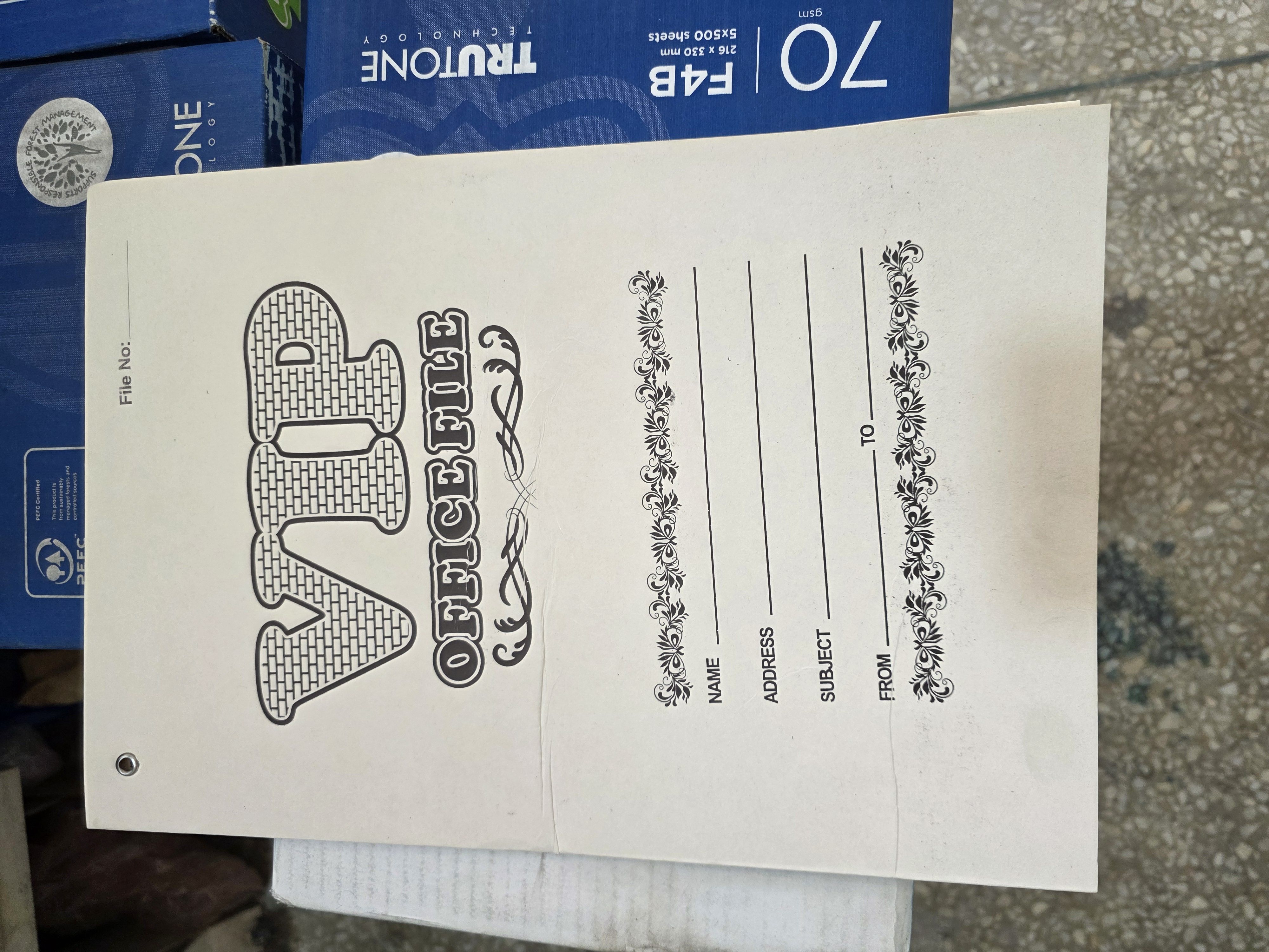 FILE HOLE PUNCH